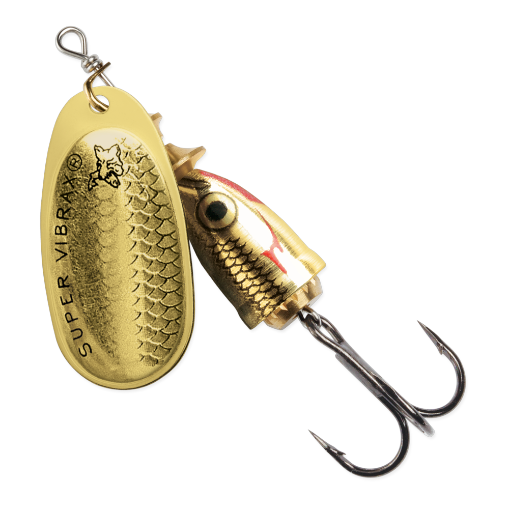 Blue Fox Classic Vibrax Spinner #00 - Gold Shiner